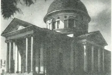 Церковь иконы Божией Матери "Знамение" в Непецино, Коломенский район, 1975 год. Источник: Подъяпольская Е.Н. (ред.). Памятники архитектуры Московской области. Том 1. – Москва: Искусство, 1975. – С. 267.