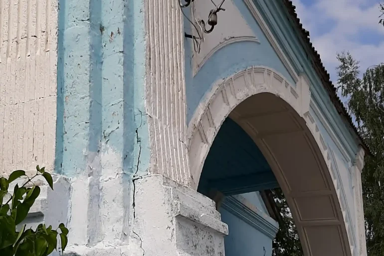 Коломна, остатки торговых рядов на Житной площади. 2021 год. Из архива Татьяны Залата.