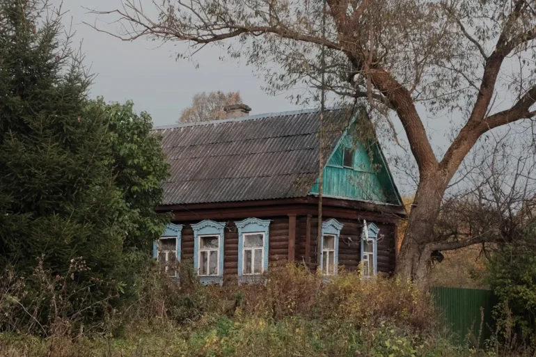 Деревня Ананьино, г. о. "Ступино". Фото Анны Салтыковой. Фотопроект “Наличники”.