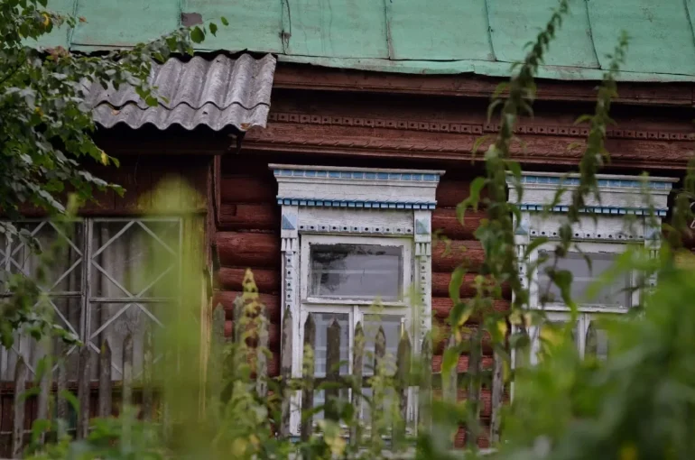 Деревня Ананьино ступинского района. Фото Анны Салтыковой. Фотопроект “Наличники”.