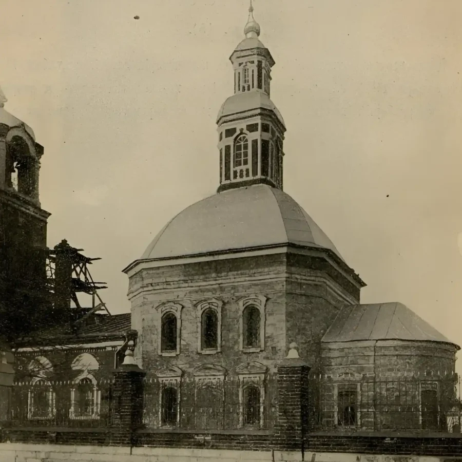 Покровский храм села Авдулово Коломенского уезда, 1912 год. ИИАК РАН, 1912 г., Протоколы реставрационных заседаний, с. 18.