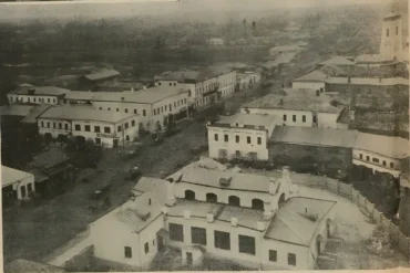 Главная улица г. Кашира. Фото С. Фриндлянда. Две Каширы. – Огонёк, 1926. - № 45 (189).
