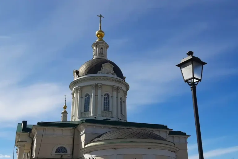 Коломна, церковь Михаила Архангела. Фото: Залата Т. К., апрель 2022 года.