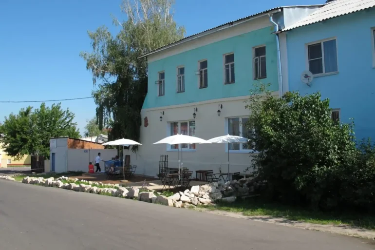 Дом 2 по улице Пушкина в Коломне. Из архива О. В. Баранниковой, 2015 г.