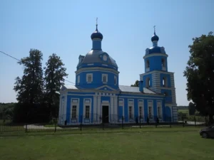 Храм Рождества Пресвятой Богородицы в селе Богородское г. о. "Коломны". Источник: Википедия, автор BopoHa B KacKe. Лицензия CC0.