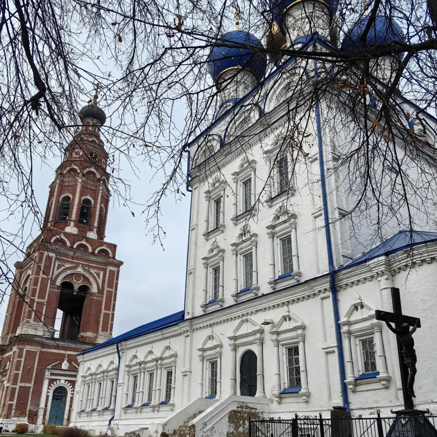 Собор Михаила Архангела в городе Бронницы. Ноябрь 2024 года. Фотография Татьяны Залата.
