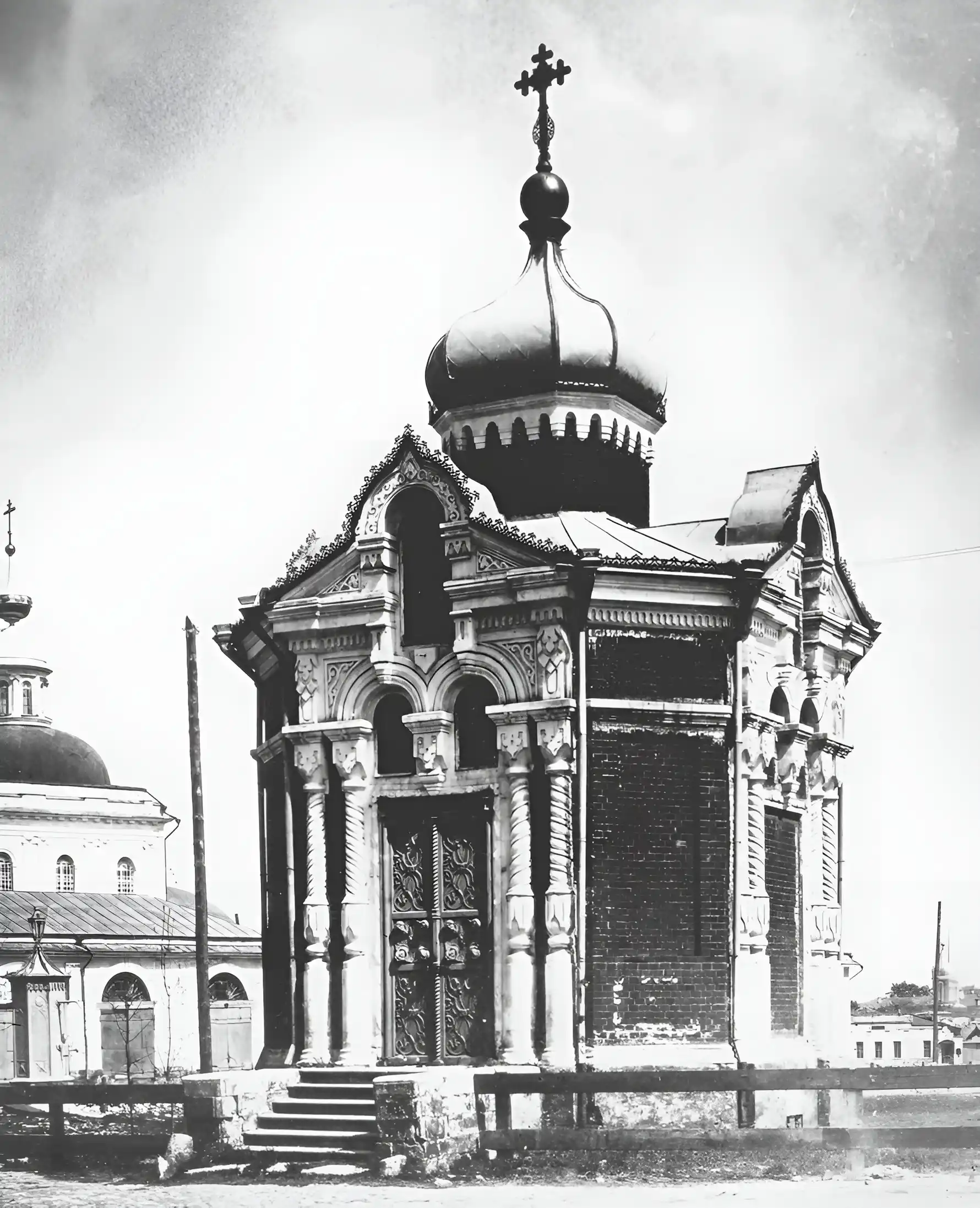 Часовня св. Александра Невского в Коломне на Житной площади.