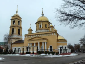 Успенский собор в Кашире. Декабрь 2024 г. Фотография Татьяны Залата.