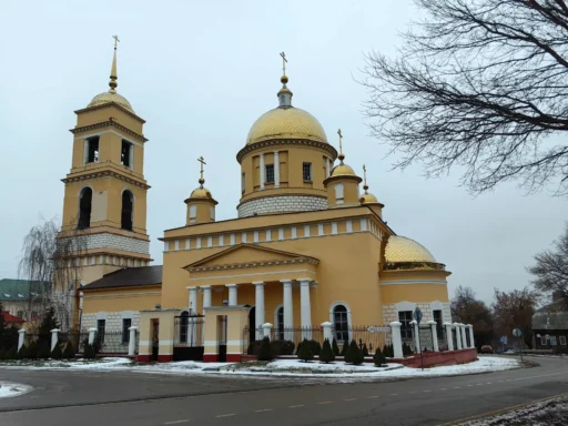 Успенский собор в Кашире. Декабрь 2024 г. Фотография Татьяны Залата.