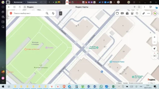 Усадьба Левитина на Яндекс картах.