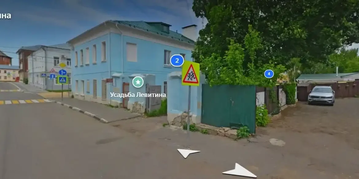 Улица Левшина, дом 2. Яндекс панорамы.