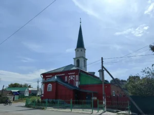 Мечеть в Хвалынске. Фотография Татьяны Залата. 23 августа 2025 г.