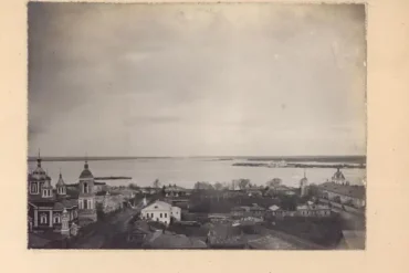 Город Коломна в разлив в 1900 году. Фото: А. Н. Хабаров (?). ГИМ. ГК № 58364295 / КП (ГИК): ГИМ 101018/414 / Инв. №: И VI 39927/143.