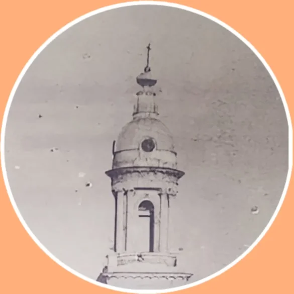 Церковь Иоанна Богослова в Коломне, фото до 1930 г. Шпиля нет.