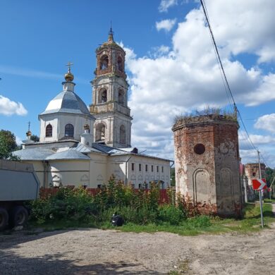 Храм в Троице-Лобаново г. о. Ступино.