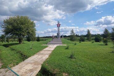 Мемориал ВОВ в селе Четряково г. о. Ступино.