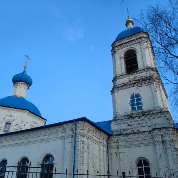 Храм Спаса Преображения Господня (Спас-Дощатый, апрель 2026 г.).