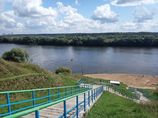 Пляж в Колычево. г Коломна