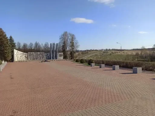 Мемориал в Зендиково г. о. Кашира, где остановили немецкие танки.