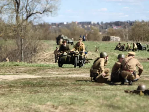 На фестивале военно-исторической реконструкции "Огненная дуга" (г. Ступино). 2 мая 2026 г.