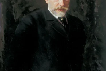 Н. Д. Кузнецов. Портрет П. И. Чайковского. 1893 г.