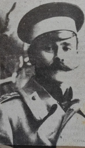 В. И. Маянский. 1912 год. Тогда еще штабс-капитан. Ковалев, В. В. Мятеж / Коломенская правда? // В. В. Ковалев. Рубрика "Страницы прошлого" из неустановленной газеты.