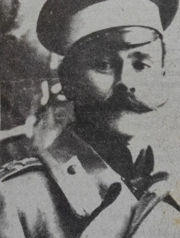 В. И. Маянский. 1912 год. Тогда еще штабс-капитан. Ковалев, В. В. Мятеж / Коломенская правда? // В. В. Ковалев. Рубрика "Страницы прошлого" из неустановленной газеты.
