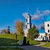 Благовещенский храм и Благовещенский курган в Зарайске. Загружено на Про Край: Татьяна Залата
