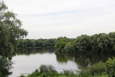 "Пьяная Лука" на Москва-реке в Коломне. Загружено на "Про Край": Татьяна Залата.