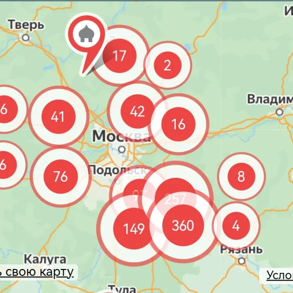 Карта портала "Про Край". Загружено на Про Край: Татьяна Залата